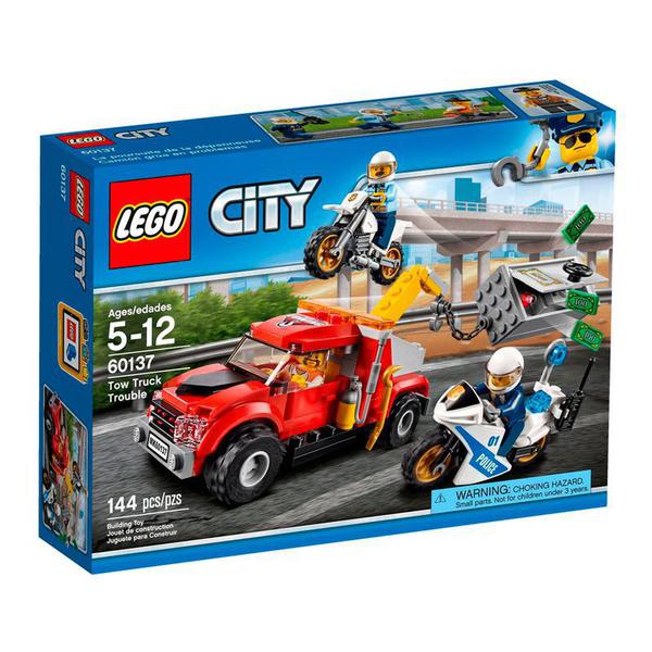 Lego City Perseguicao Caminhão Reboque - 60137