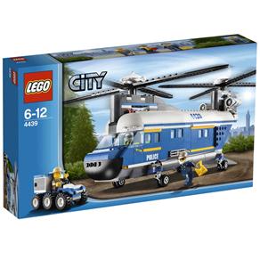 LEGO City Polícia - Helicóptero de Carga 4439