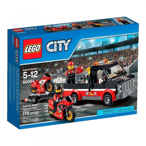 Lego City - Transporte de Motocicletas de Corrida - 60084