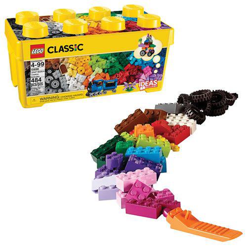 Lego Classic 10696 Caixa Média com 484 Peças Criativas