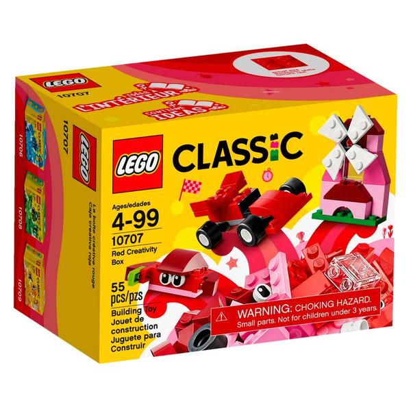 LEGO Classic - Caixa de Construção Vermelha - 10707