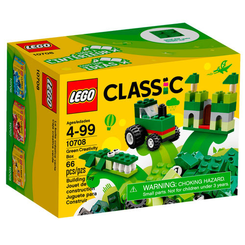 Lego Classic - Caixa de Criatividade - Verde - 10708