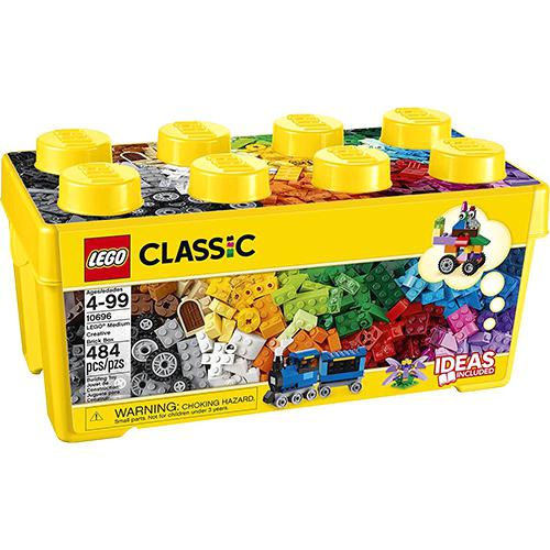LEGO Classic Caixa Media com 484 Peças Criativas 10696
