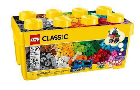 LEGO Classic Caixa Media com 484 Peças Criativas - 10696