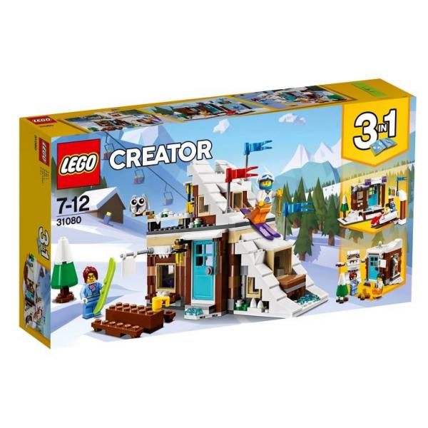 Lego Creator 31080 - Casa Modular de Ferias de Inverno 3 em 1