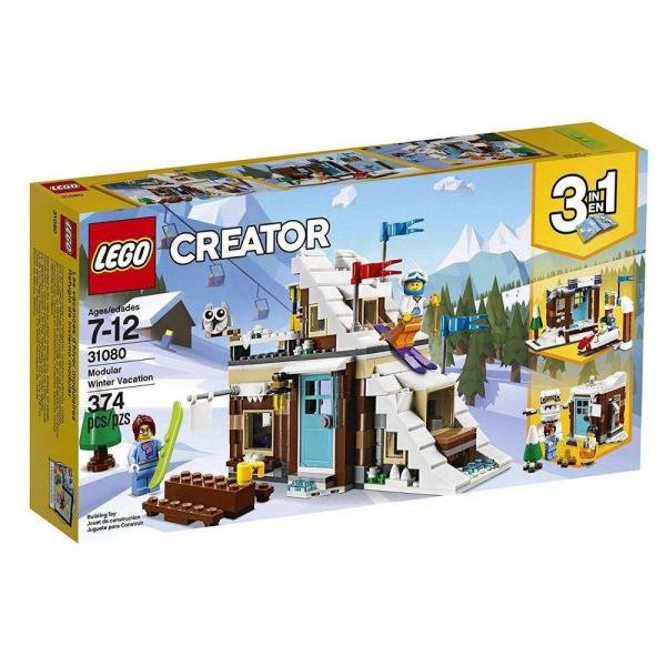 Lego Creator 31080 3 em 1 Casa Modular de Férias de Inverno - Lego