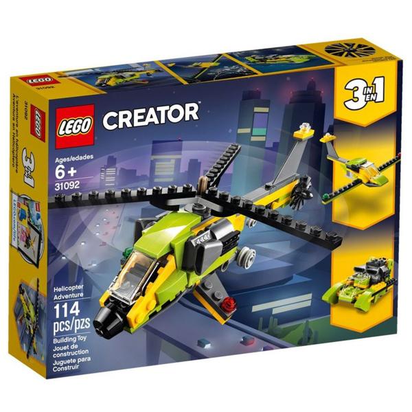 Lego Creator 31092 3 em 1 Aventura de Helicóptero 114 Peças