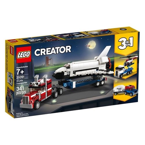 Lego Creator 31091 Transportador de Ônibus Espacial 341 Pcs