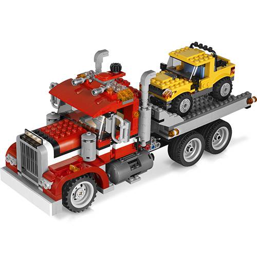 Tudo sobre 'LEGO Creator - Caminhão de Transporte de Veículos 7347'