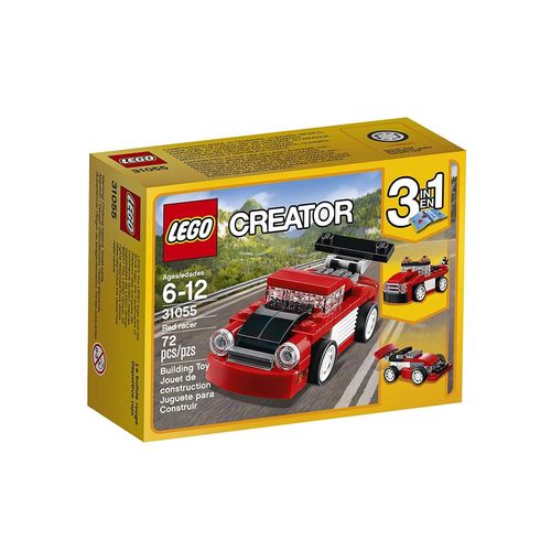 LEGO Creator - Carro de Corrida Vermelho (3 em 1) - 72 Peças
