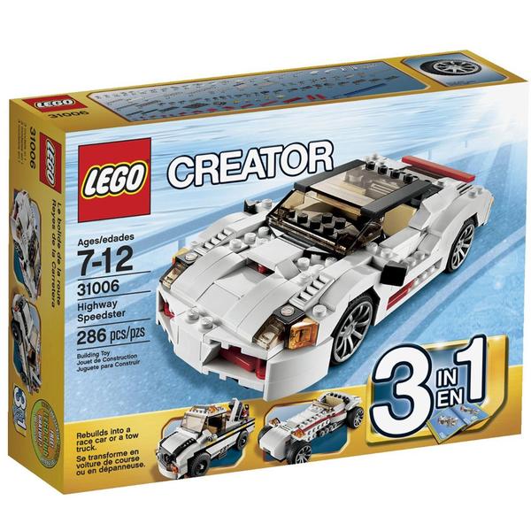 Lego Creator - Carros de Alta Velocidade - 31006