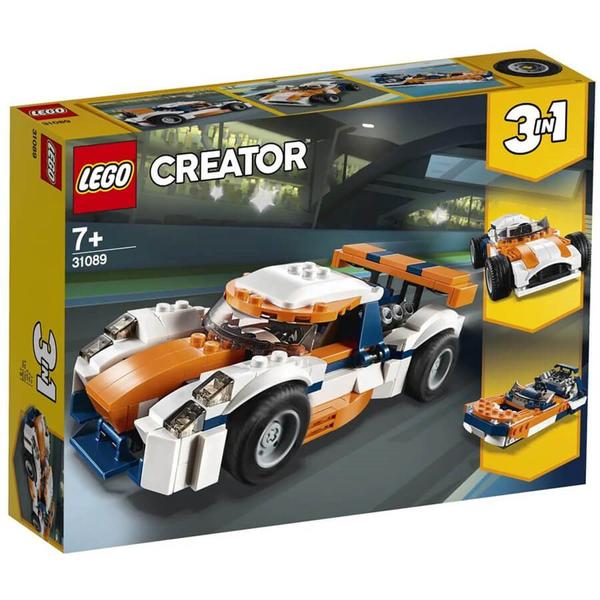 Lego Creator 3 em 1 Carro de Corrida Sunset 31089