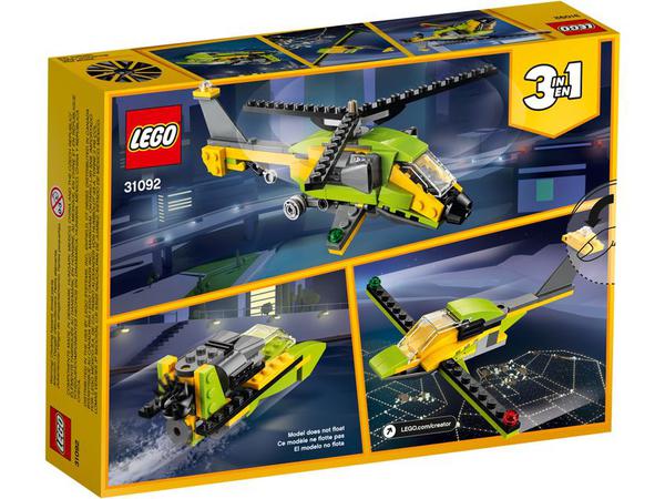 LEGO Creator - 3 em 1 - Helicópteros de Aventura - 31092