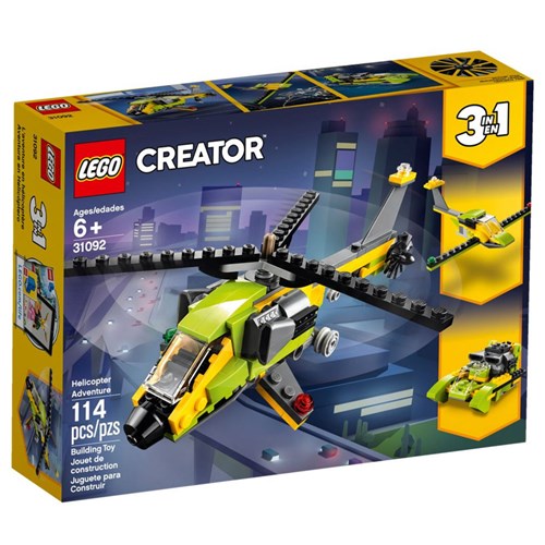 Lego Creator - 3 em 1 - Helicópteros de Aventura - 31092