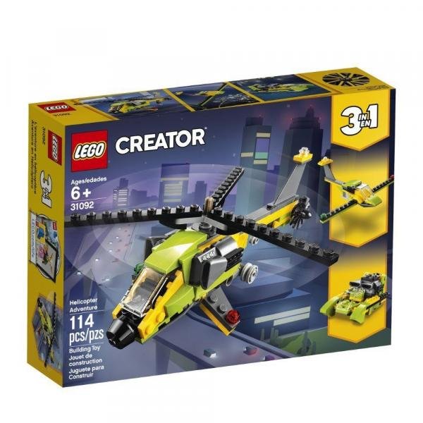 LEGO Creator - 3 em 1 - Helicópteros de Aventura - 31092