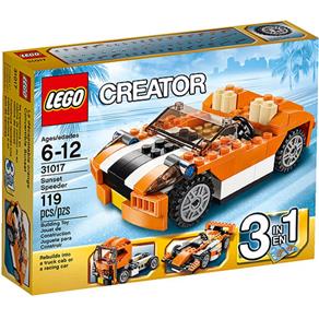 Lego Creator 3 em 1 Sunset Speeder 31017 - Lego