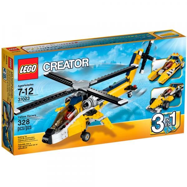 LEGO Creator 3 em 1 - Veículos Amarelos de Competição - 31023