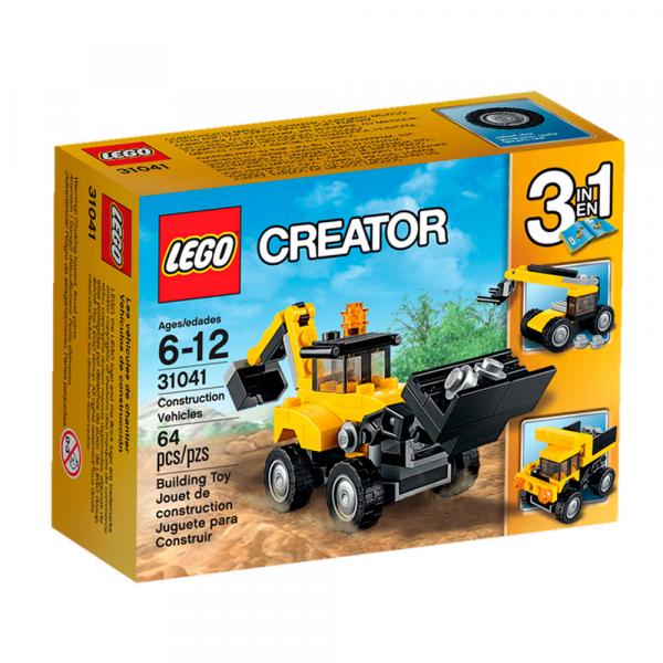 LEGO Creator - 3 em 1 - Veículos de Construção - 31041