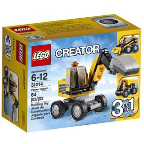 LEGO Creator Escavadora Potente 64 Peças