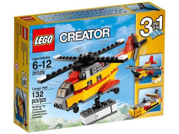 LEGO Creator Helicóptero de Carga 31029 - 132 Peças