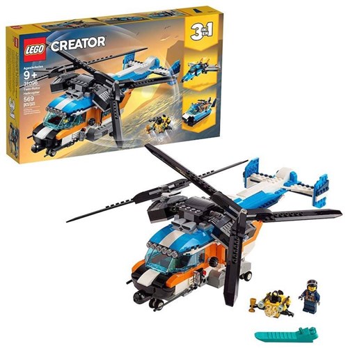 Lego Creator - Helicóptero de Duas Hélices - 31096