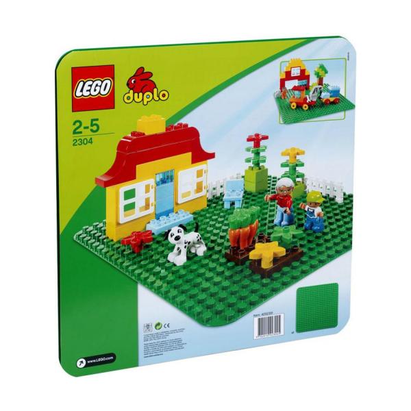 LEGO Duplo - 2304 - Base Verde de Construção Grande