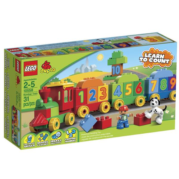 Lego Duplo - Locomotiva dos Números - 10558 - Lego