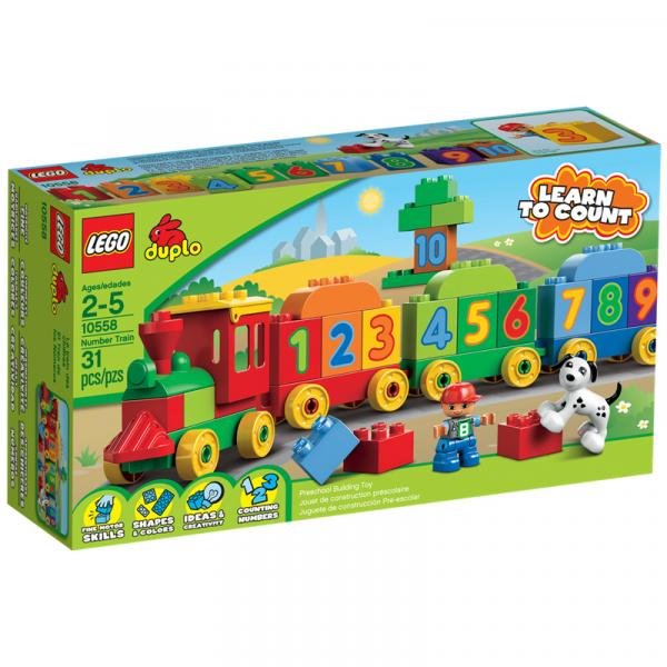 LEGO DUPLO - Locomotiva dos Números - 10558