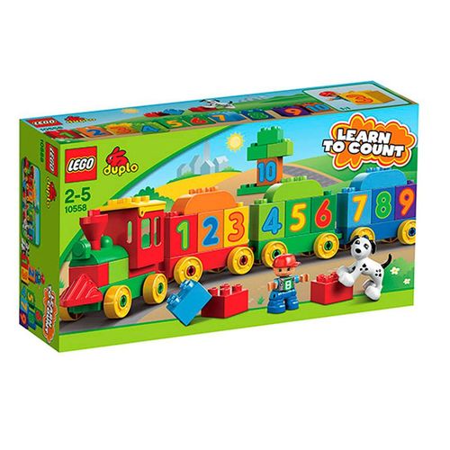 Lego Duplo - Locomotiva dos Números 10558