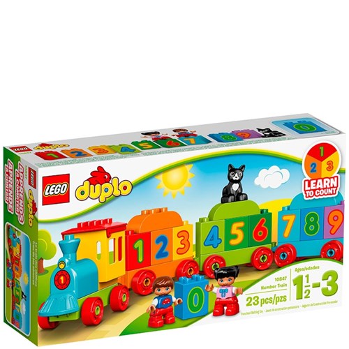Lego Duplo o Trenzinho dos Numeros 10847 - Lego