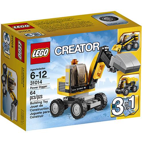Tudo sobre 'LEGO - Escavadora Potente'