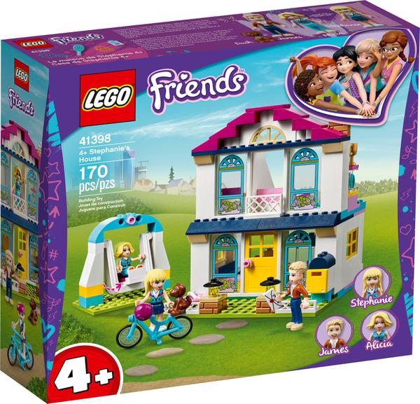 Lego Friends 4+ a Casa de Stephanie 41398