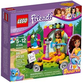 Lego Friends 41309 o Dueto Musical da Andrea 86 Peças