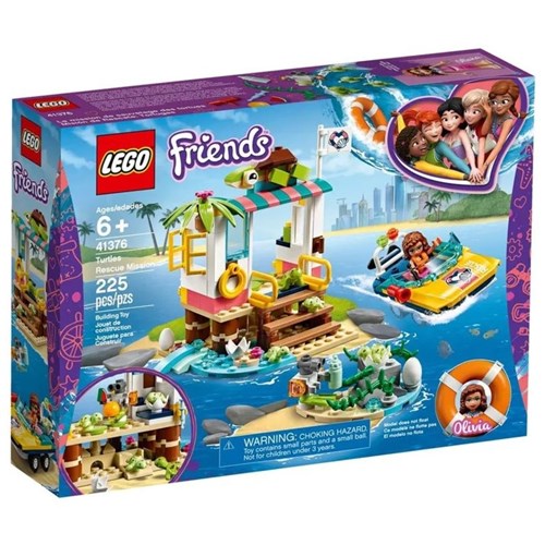 Lego Friends - 41376 - Missão de Resgate de Tartarugas