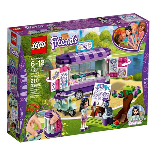 Lego Friends - a Banca de Arte da Emma