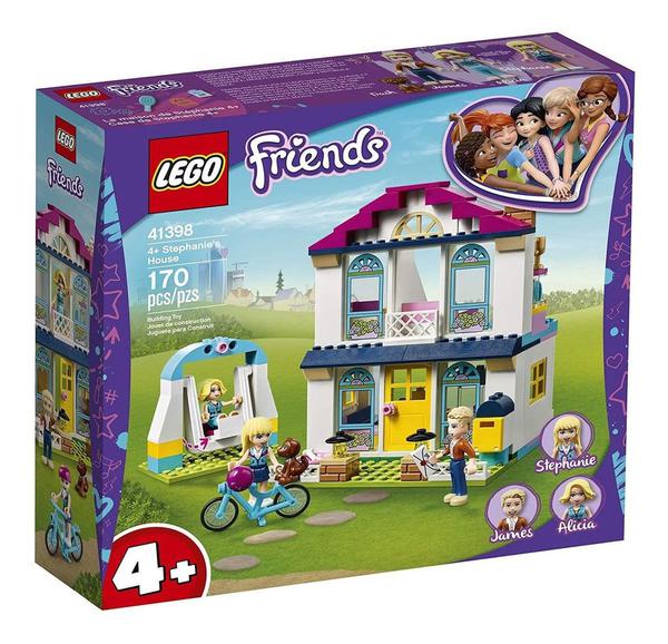 Lego Friends a Casa da Stephanie com 170 Peças 41398