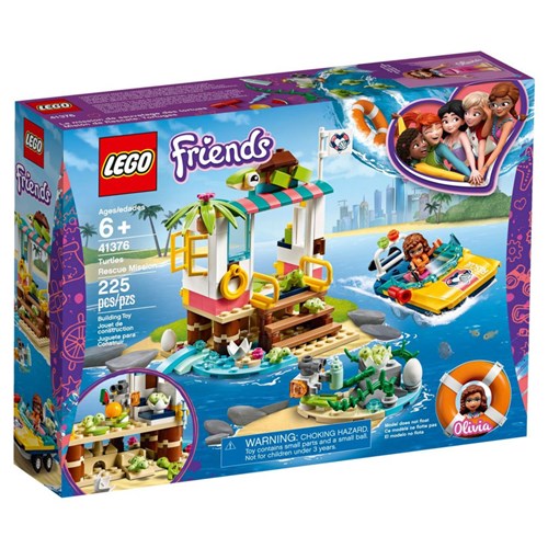 Lego Friends - Missão de Resgate da Tartaruga - 41376