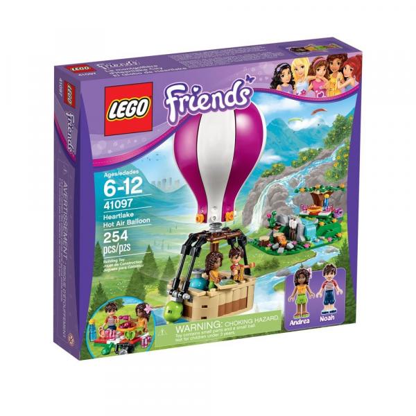 LEGO-FRIENDS o Balão de Ar Quente de Heartlake 254 Peças 41097