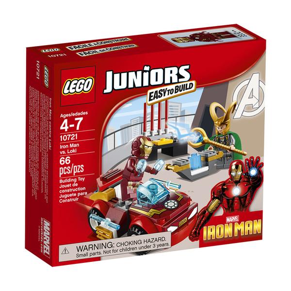 Lego Juniors 10721 Homem de Ferro Contra Loki - LEGO