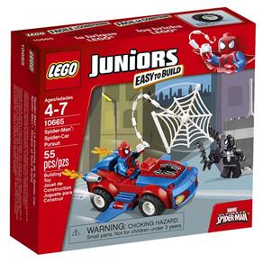 Lego Juniors - Ataque do Carro Aranha - 10665