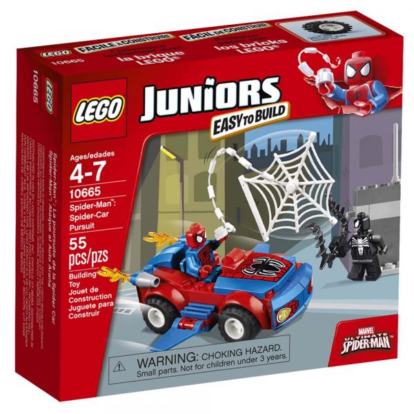 Lego Juniors - Ataque do Carro Aranha - 10665