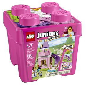 LEGO Juniors Castelo de Princesas 150 Peças com Boneco de Princesa