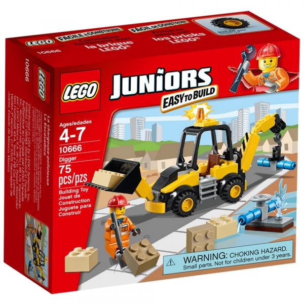 Lego Juniors Escavadeira 10666