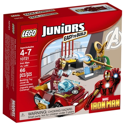 Lego Juniors Homem de Ferro Contra Loki 10721 - LEGO