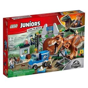 Lego Juniors Jurassic World Fuga de T-Rex 10758