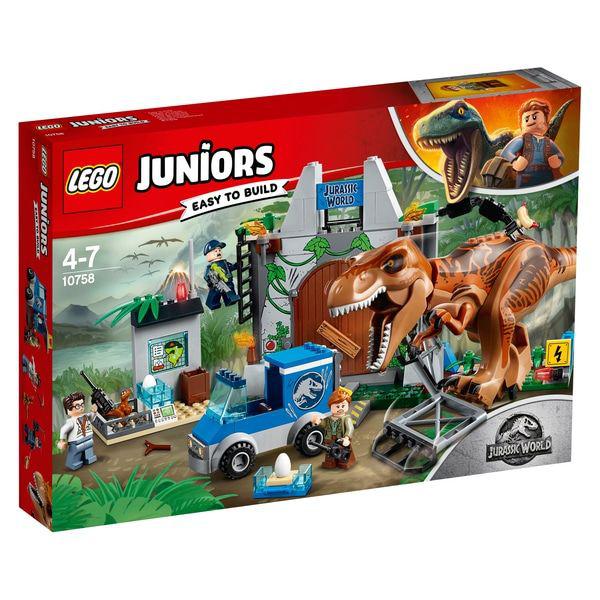 Lego Juniors Jurassic World - Fuga de T- Rex - 10758