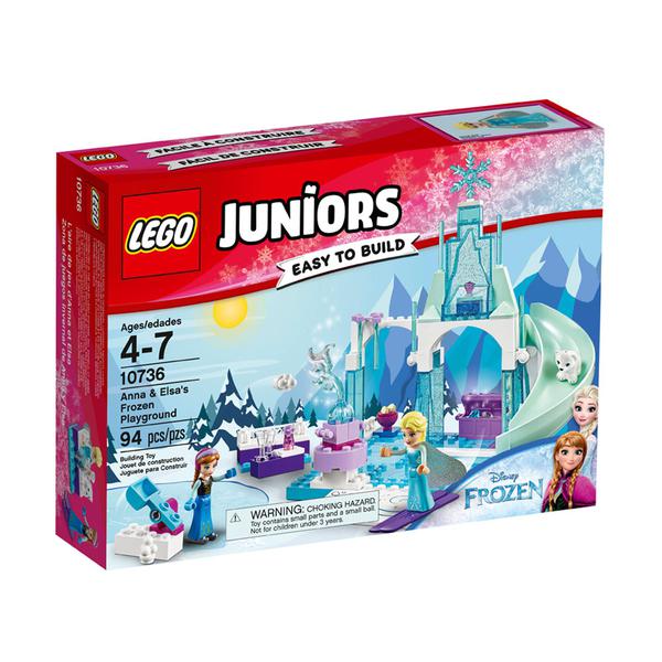 Lego Juniors - o Pátio de Recreio Gelado de Anna e Elsa - 10736 - Lego