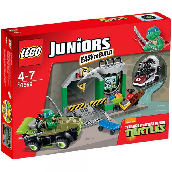 Lego Juniors - Toca das Tartarugas - 10669