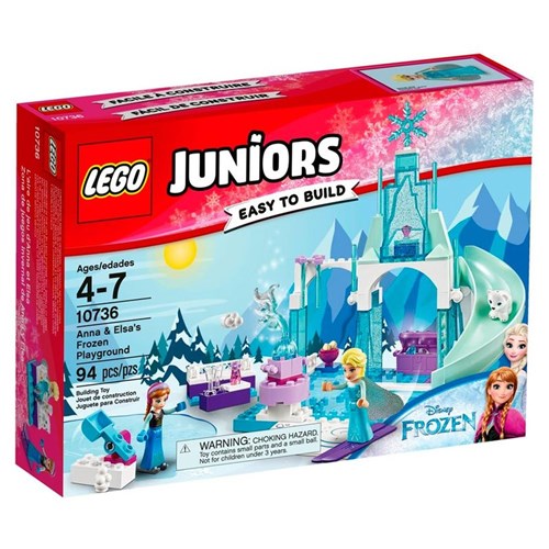 Lego Juniors "Zona de Juegos Invernal de Anna Y Elsa"