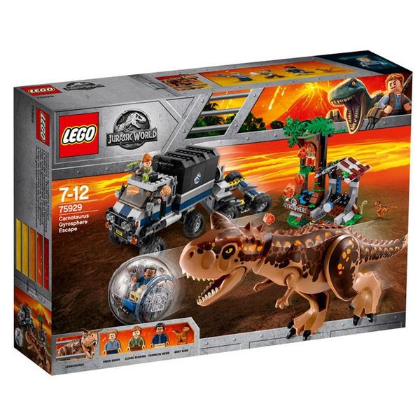 Lego Jurassic World a Fuga da Girosfera do Carnotauro 75929